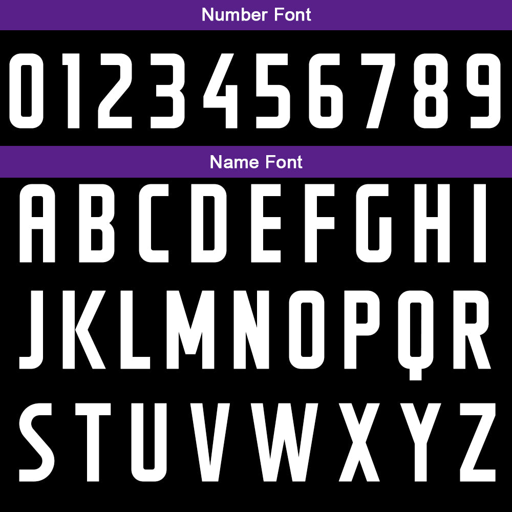 Custom Black Purple Basketball Jersey Uniform Suit Printed Your Logo Name Number