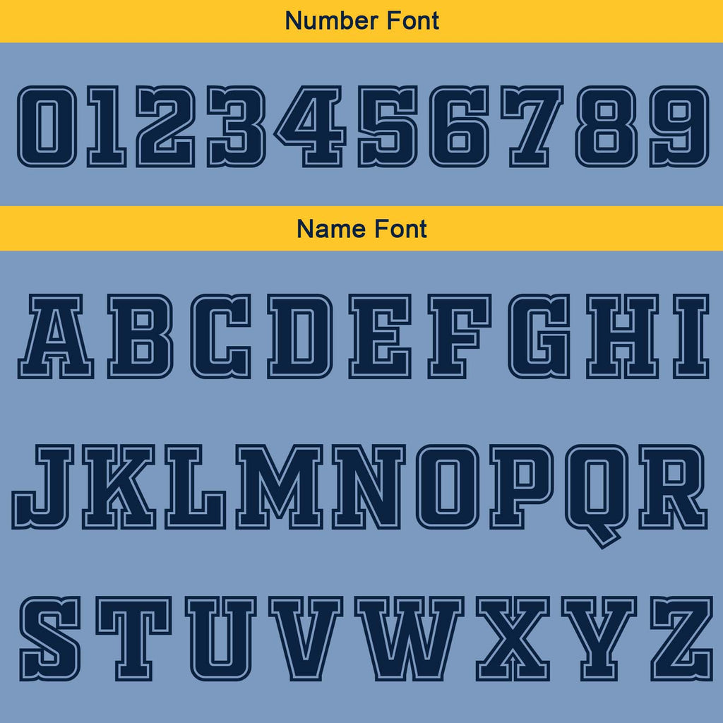 Custom Light Blue Navy Yellow Reversible Basketball Suit for Adults and Kids Personalized Jersey
