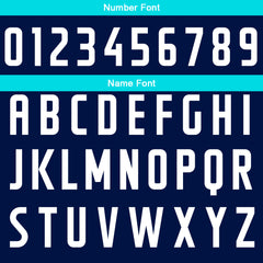Custom Navy Teal Royal Basketball Jersey Uniform Suit Printed Your Logo Name Number