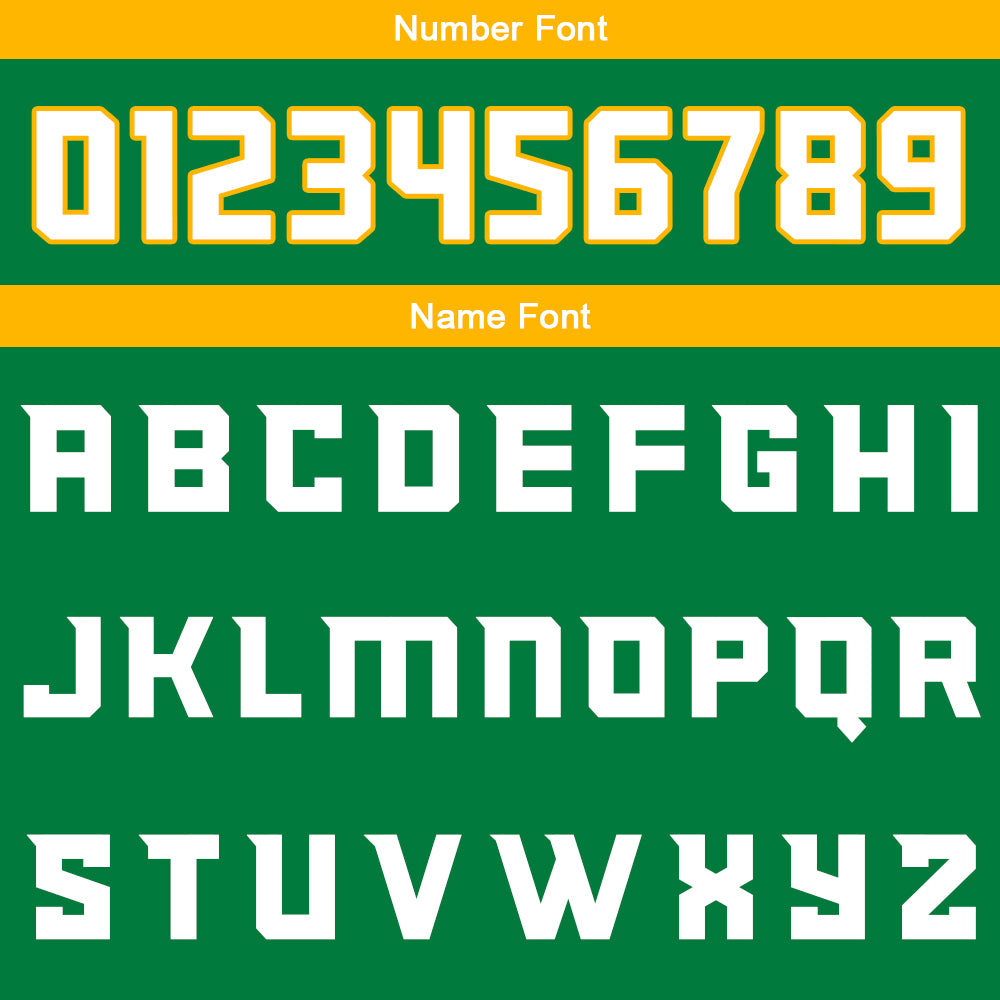 Custom Green Yellow White Reversible Basketball Suit for Adults and Kids Personalized Jersey