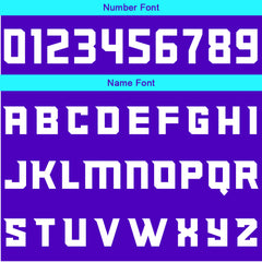 Custom Purple Light Blue Basketball Jersey Uniform Suit Printed Your Logo Name Number