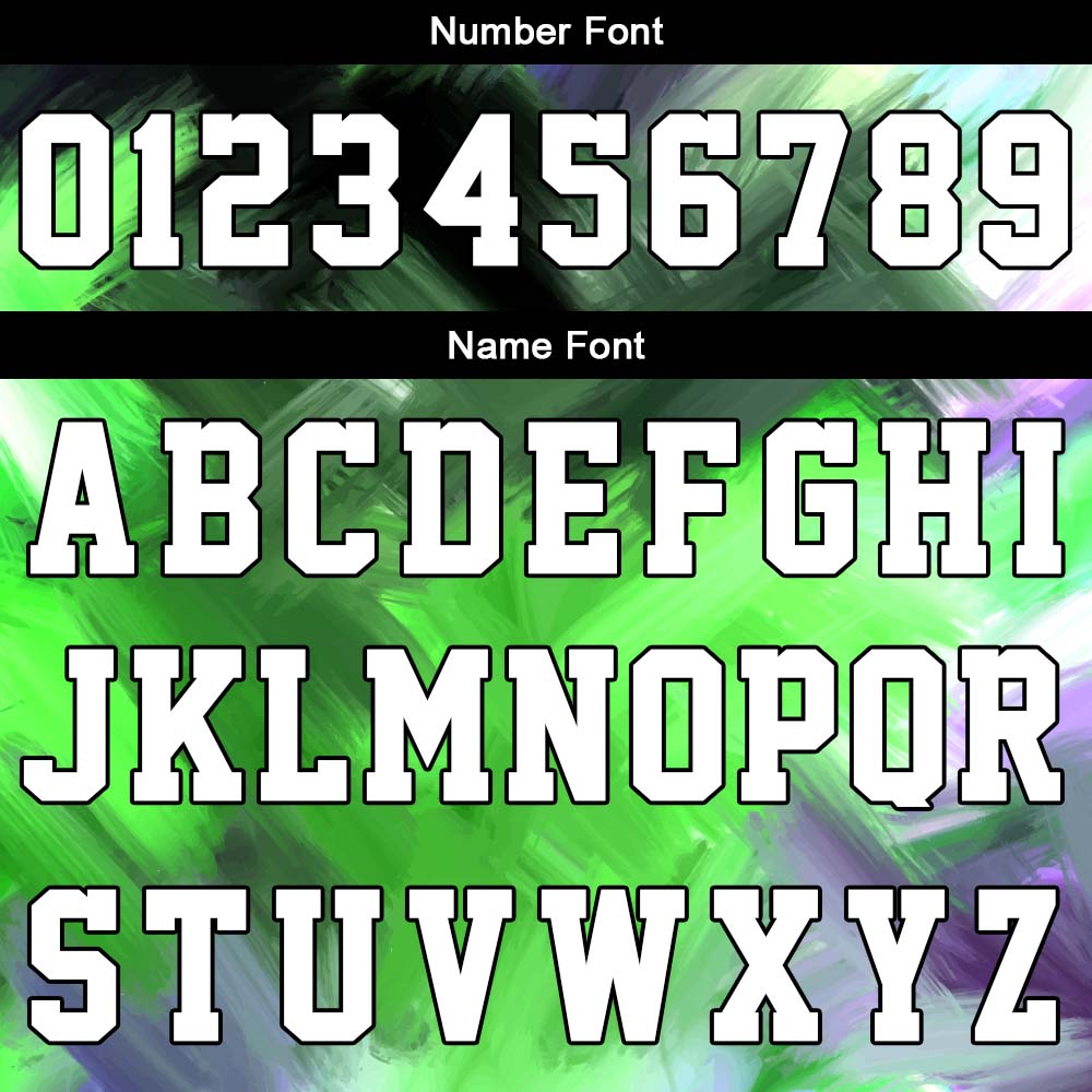 Custom Green Purple Basketball Jersey Uniform Suit Printed Your Logo Name Number