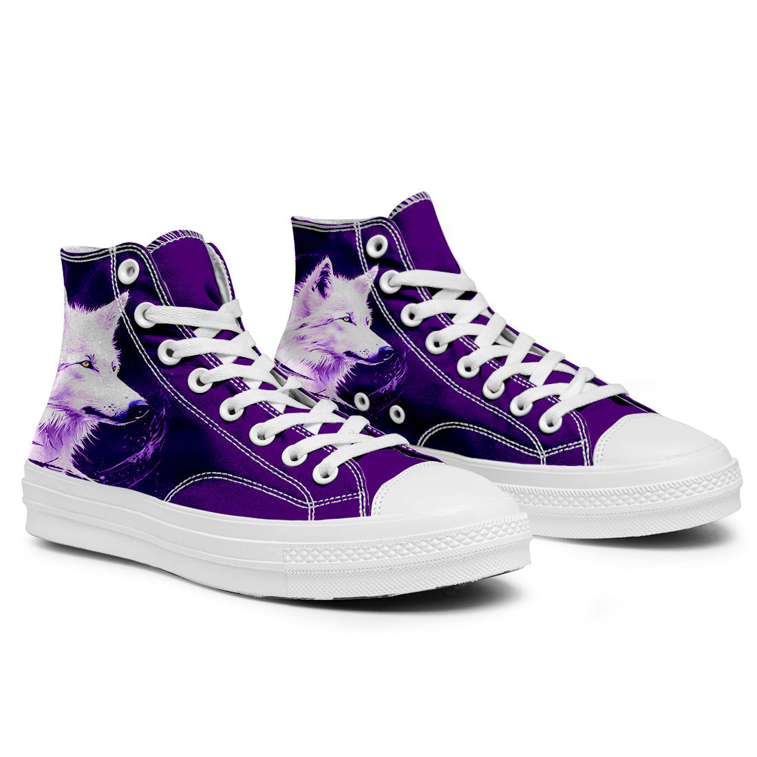 Highlight Your Fashion With Men's and Women's Mid-Top Canvas Shoes