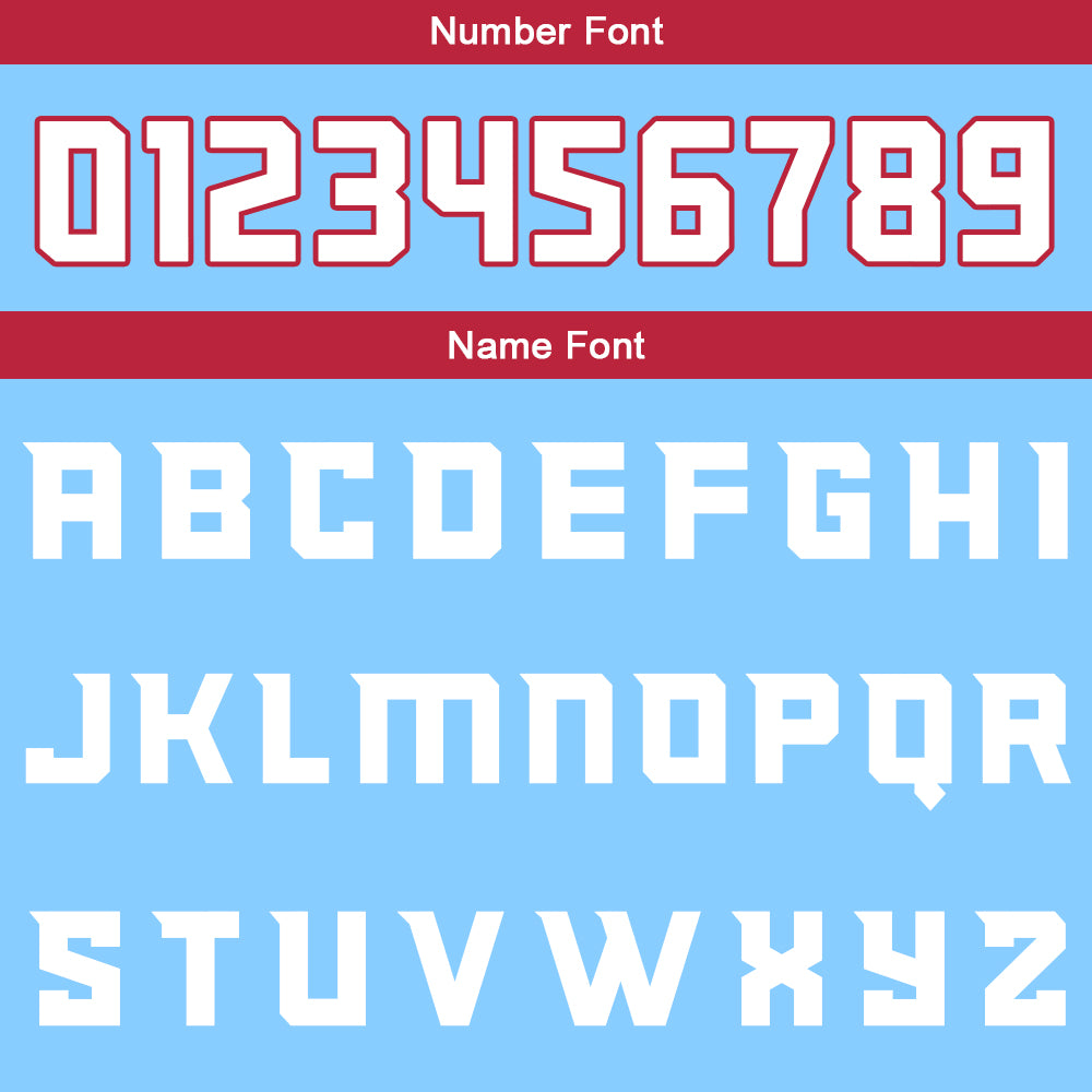 Custom Blue Red White Reversible Basketball Suit for Adults and Kids Personalized Jersey