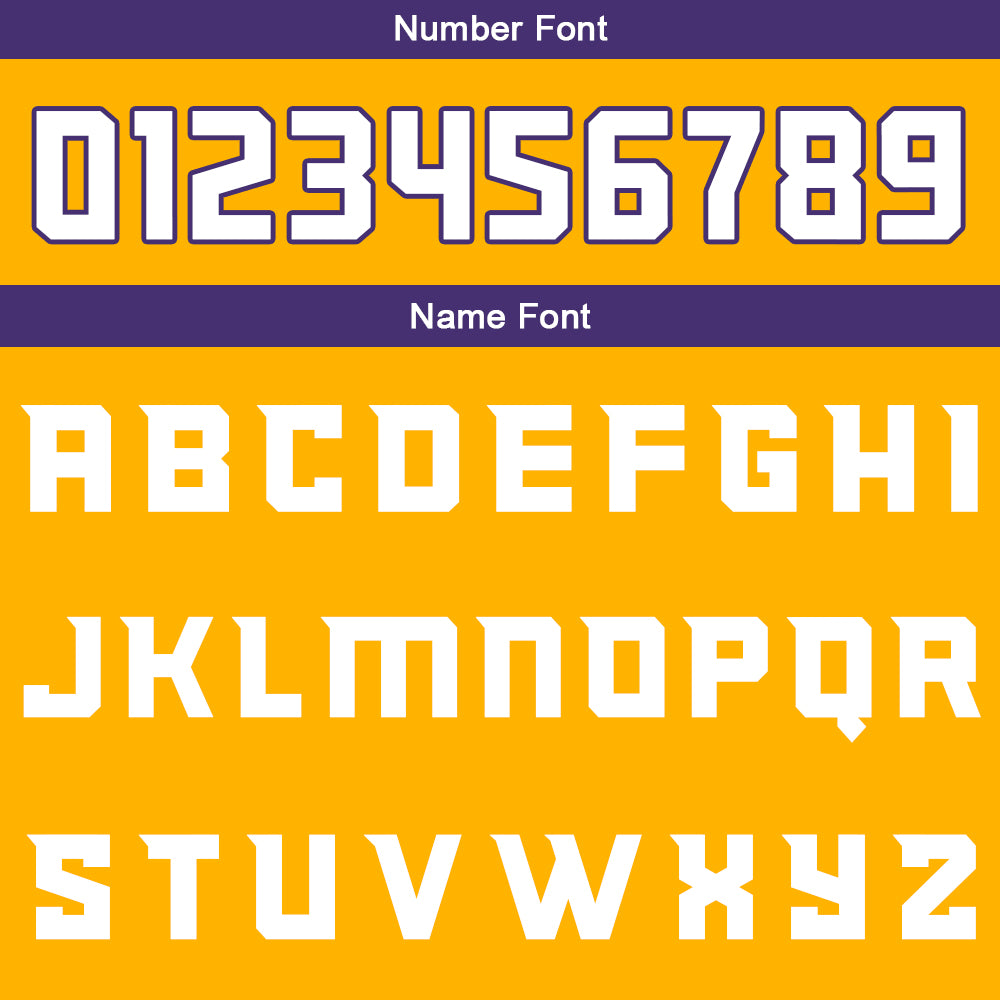 Custom Yellow Purple White Reversible Basketball Suit for Adults and Kids Personalized Jersey