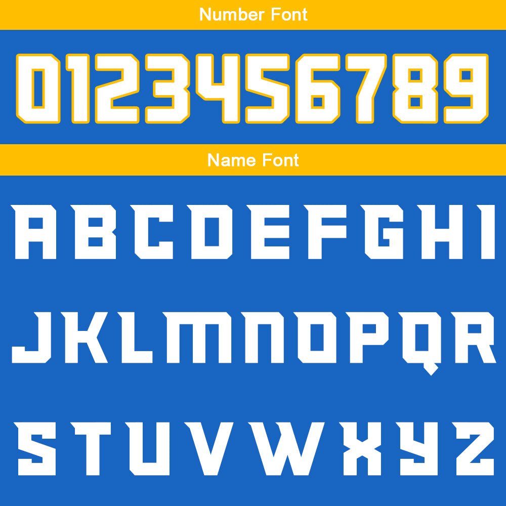 Custom Blue Yellow White Reversible Basketball Suit for Adults and Kids Personalized Jersey