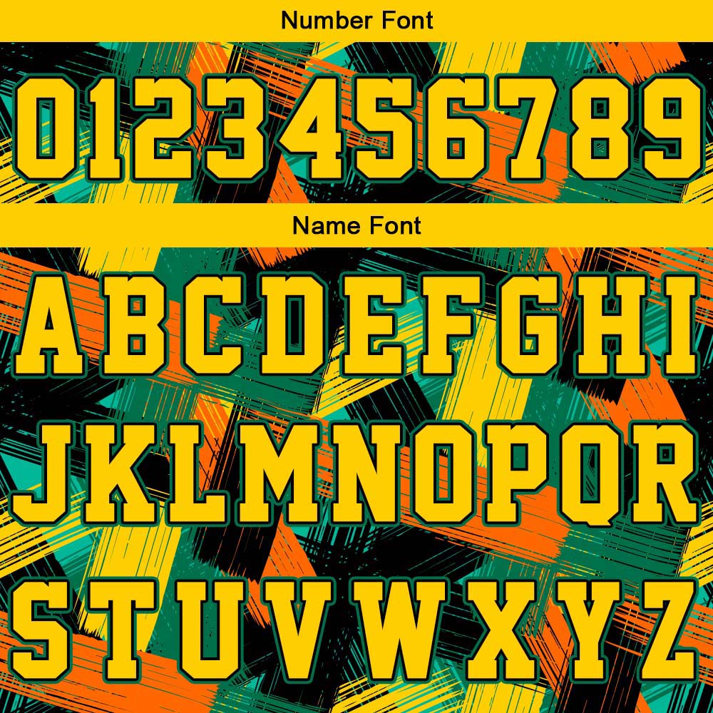 Custom Yellow Green Basketball Jersey Uniform Suit Printed Your Logo Name Number