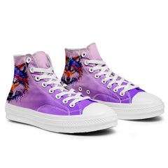 Highlight Your Fashion With Men's and Women's Mid-Top Canvas Shoes