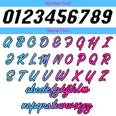 Custom White Hot Pink Light Blue Basketball Jersey Uniform Suit Printed Your Logo Name Number