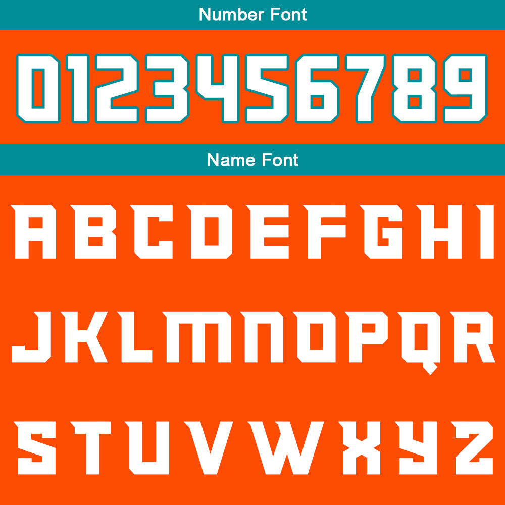 Custom Orange Cyan White Reversible Basketball Suit for Adults and Kids Personalized Jersey