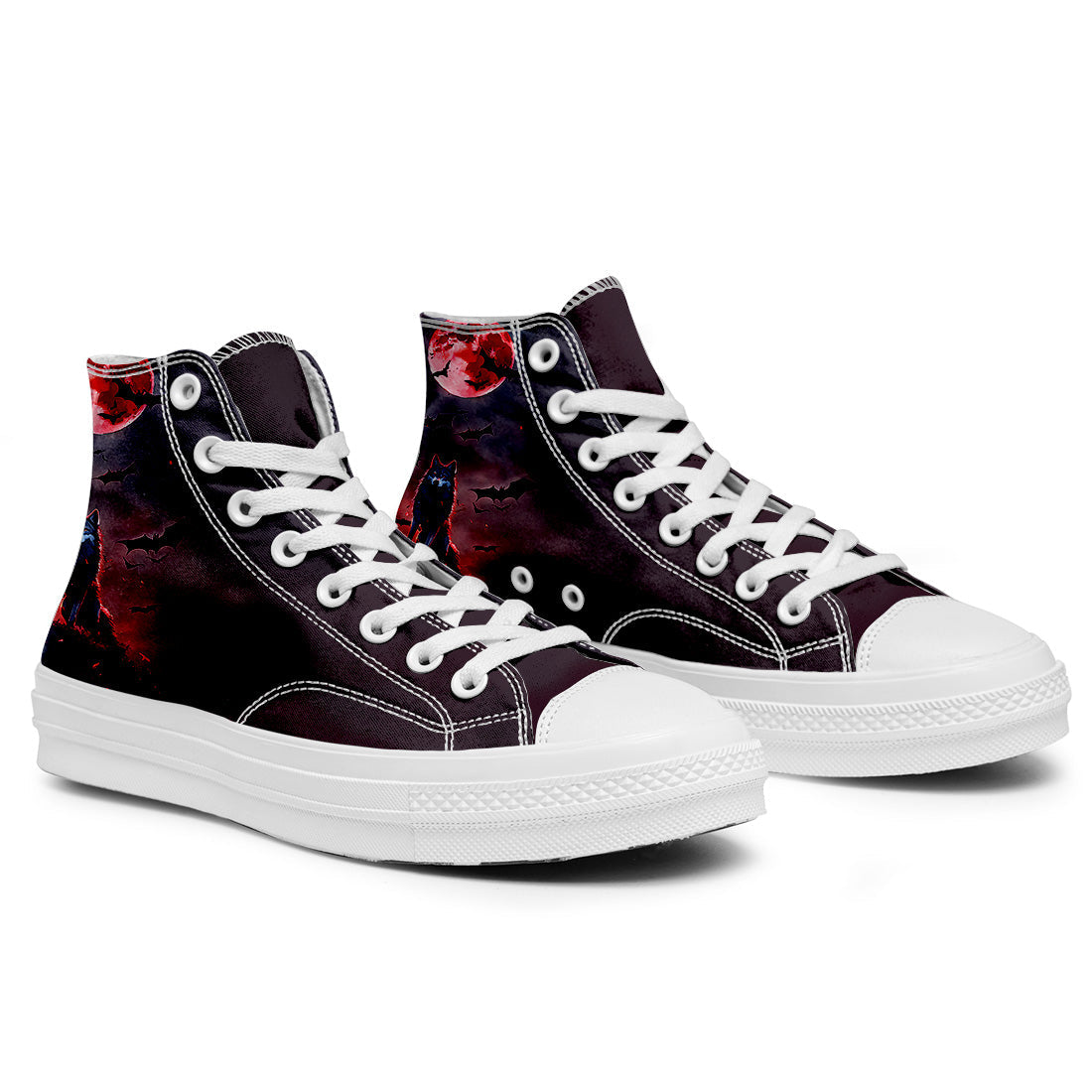 Highlight Your Fashion With Men's and Women's Mid-Top Canvas Shoes