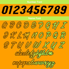 Custom White Green Orange Basketball Jersey Uniform Suit Printed Your Logo Name Number