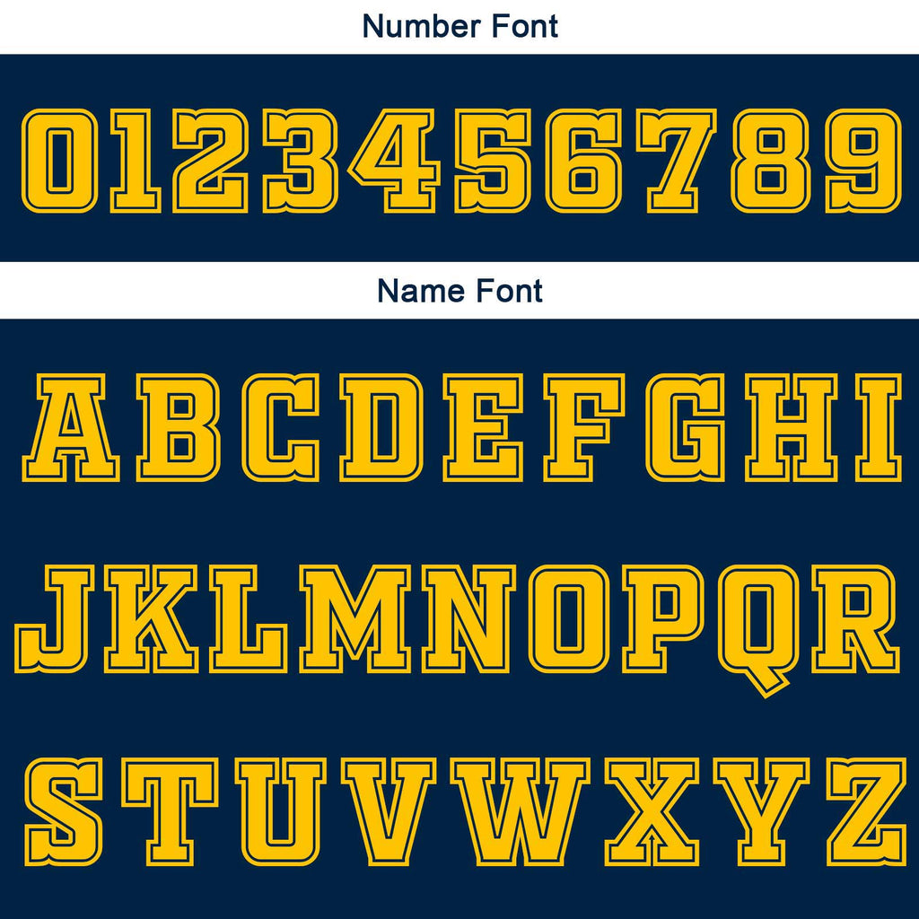 Custom Navy Yellow White Reversible Basketball Suit for Adults and Kids Personalized Jersey
