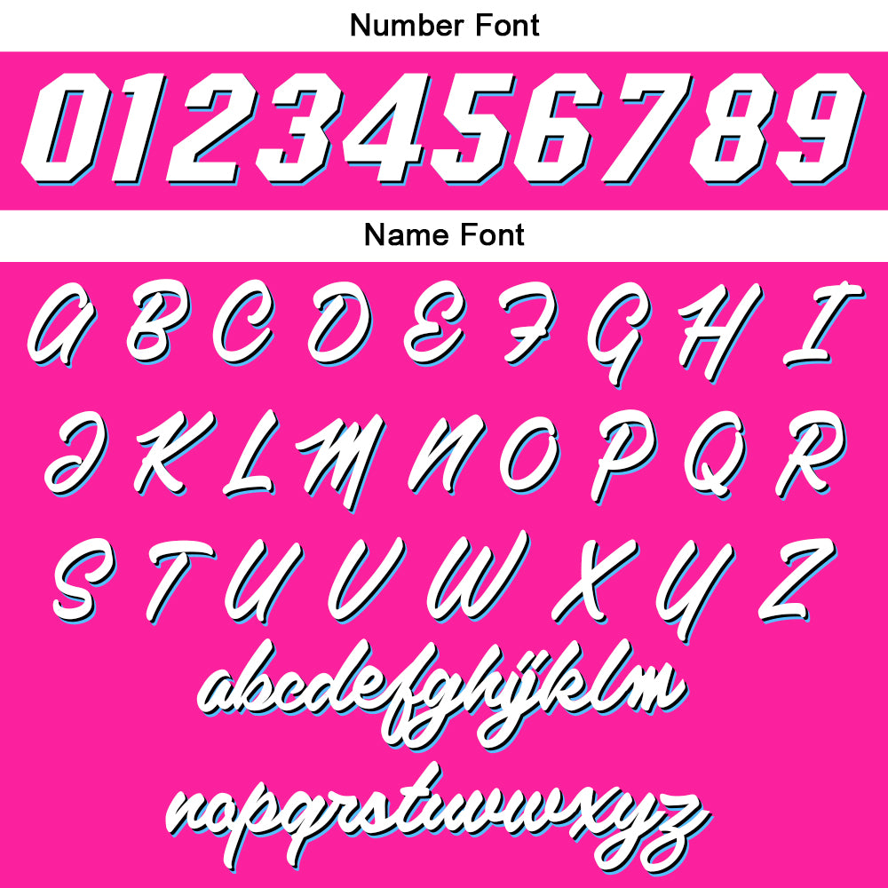 Custom Hot Pink Basketball Jersey Uniform Suit Printed Your Logo Name Number
