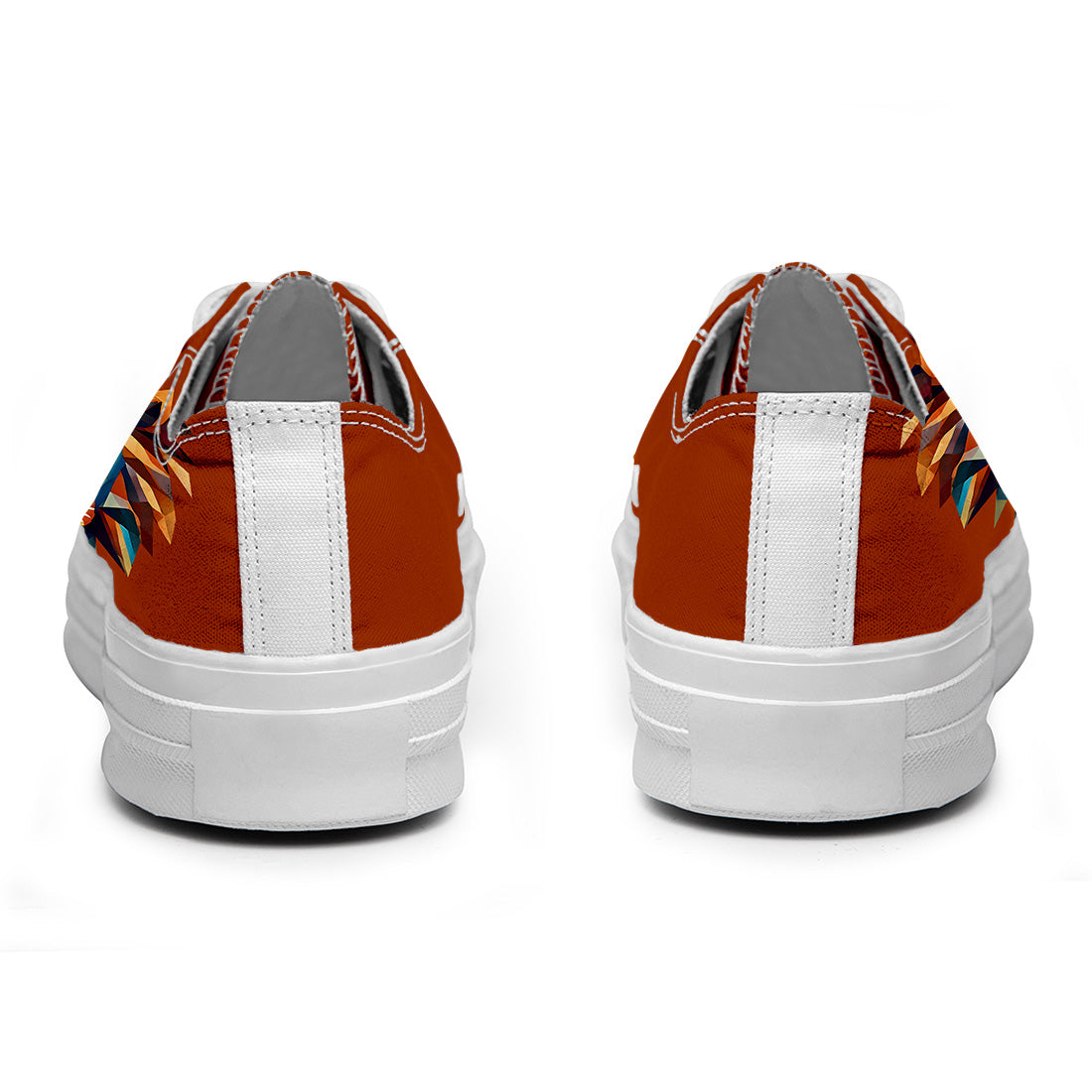 Highlight Your Fashion With Men's and Women's Low-Top Canvas Shoes Lion