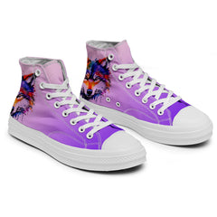 Highlight Your Fashion With Men's and Women's Mid-Top Canvas Shoes