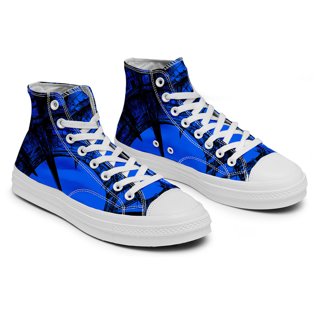Highlight Your Fashion With Men's and Women's Mid-Top Canvas Shoes