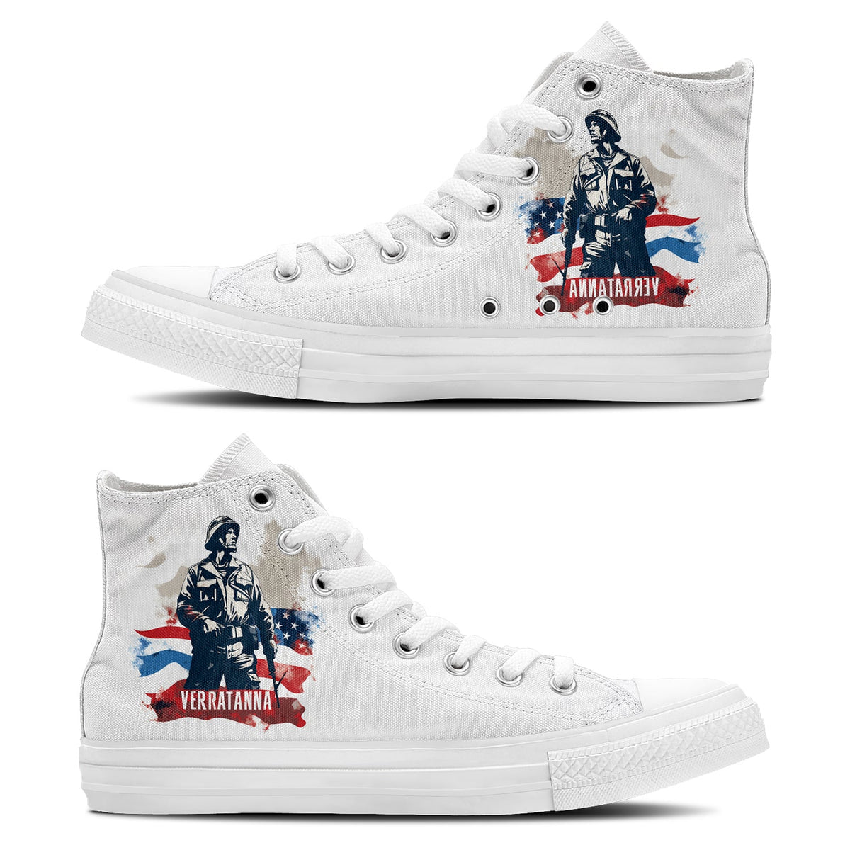 Highlight Your Fashion With Men's and Women's Mid-Top Canvas Shoes