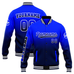 Custom Varsity Jacket Letterman jacket for Men, Women and Youth Royal&Navy