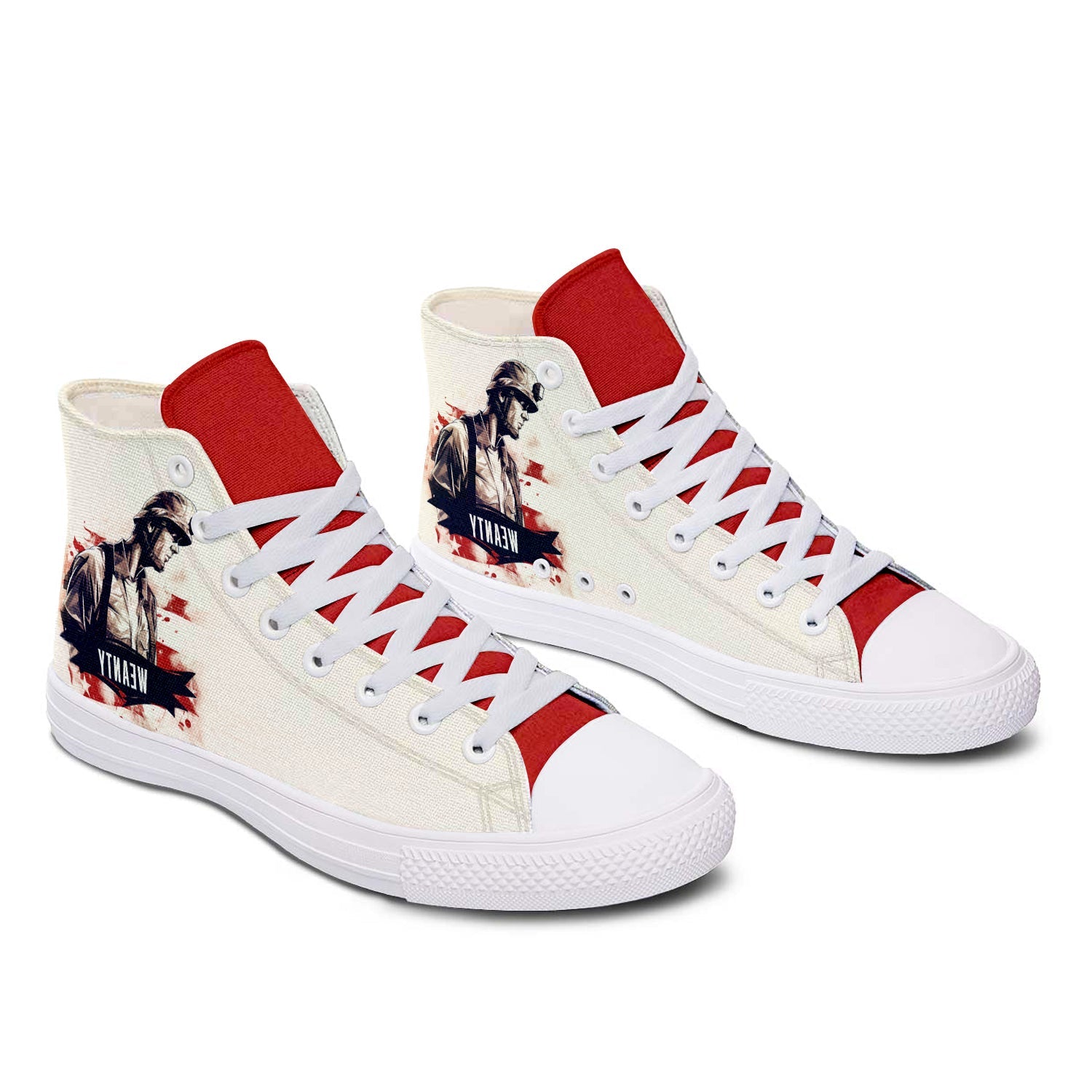Highlight Your Fashion With Men's and Women's Mid-Top Canvas Shoes