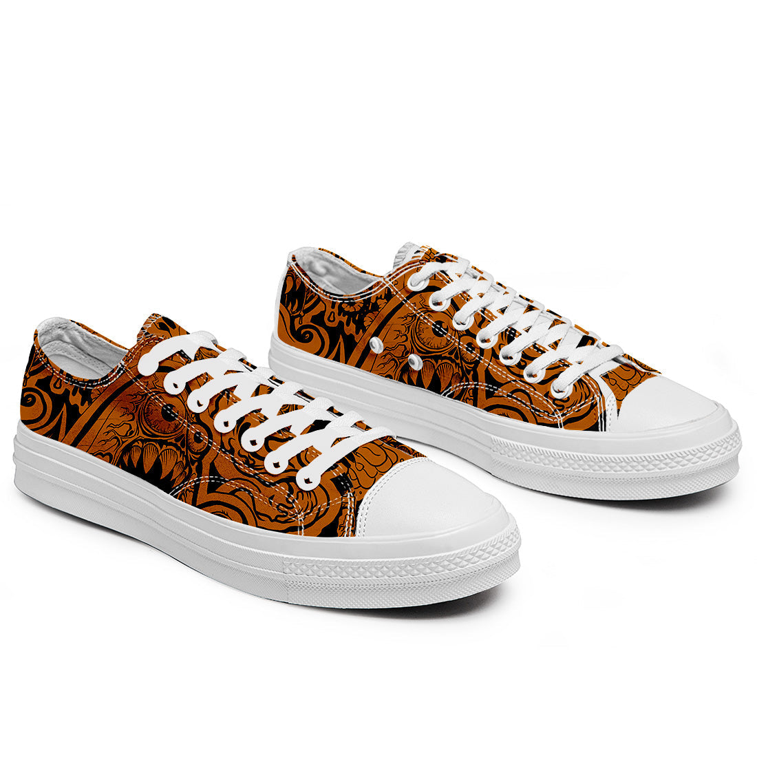 Highlight Your Fashion With Men's and Women's Low-Top Canvas Shoes