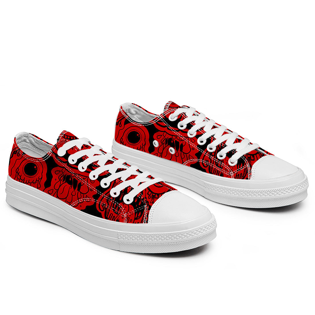 Highlight Your Fashion With Men's and Women's Low-Top Canvas Shoes