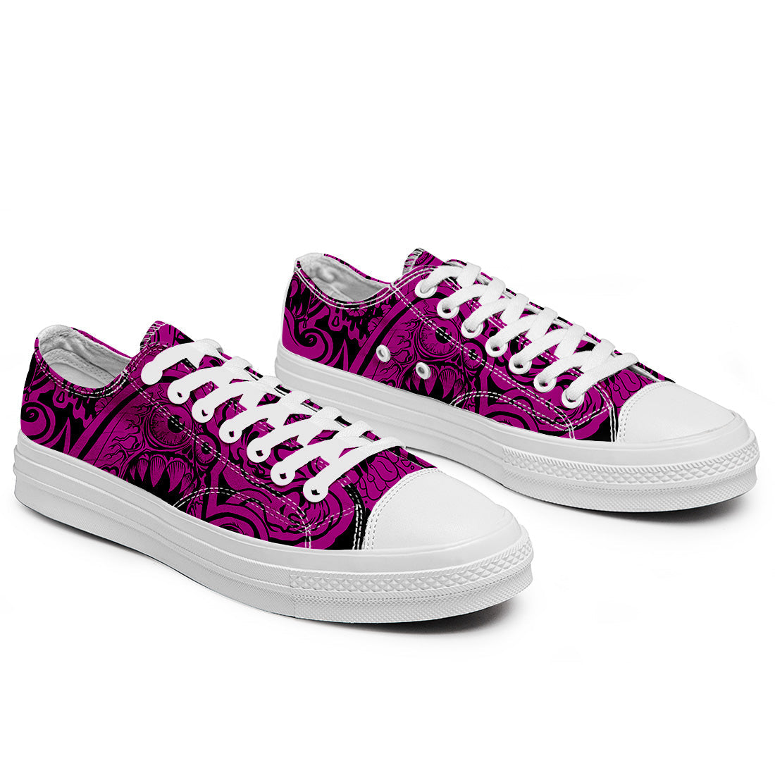 Highlight Your Fashion With Men's and Women's Low-Top Canvas Shoes