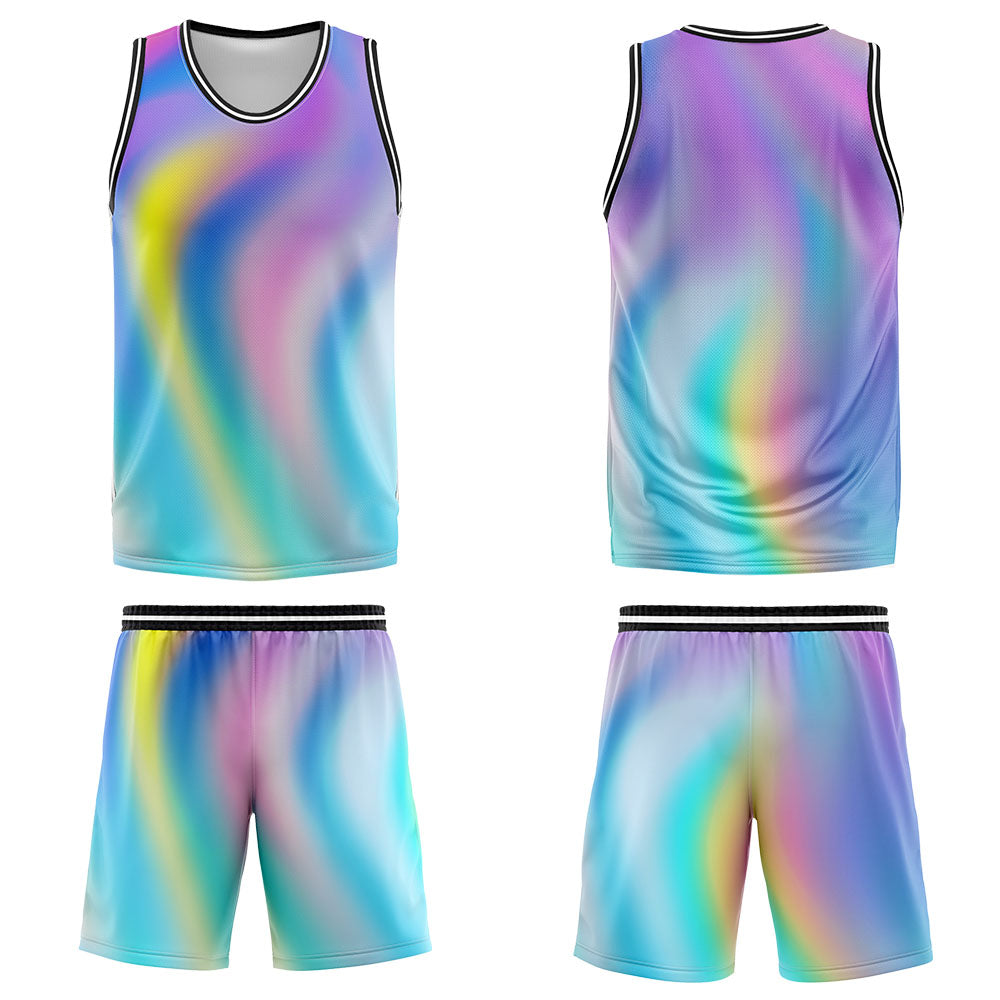 Custom Aurora Basketball Jersey Uniform Suit Printed Your Logo Name Number