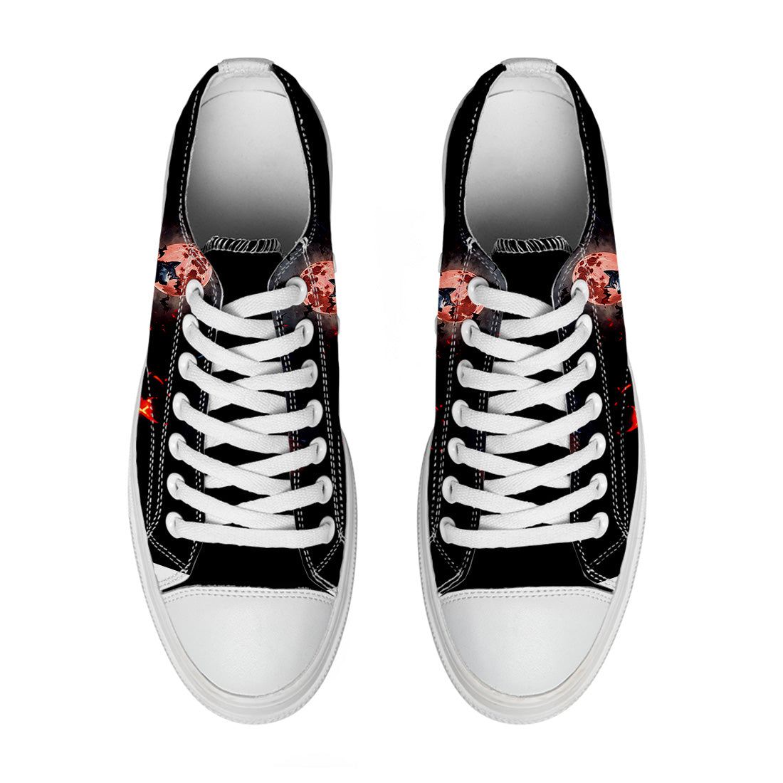 Highlight Your Fashion With Men's and Women's Low-Top Canvas Shoes Wolf