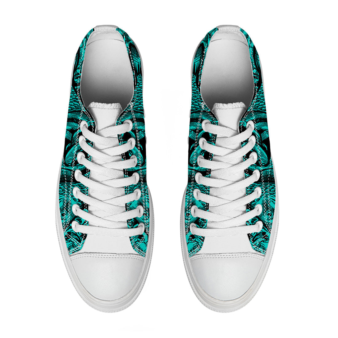 Highlight Your Fashion With Men's and Women's Low-Top Canvas Shoes  Fish