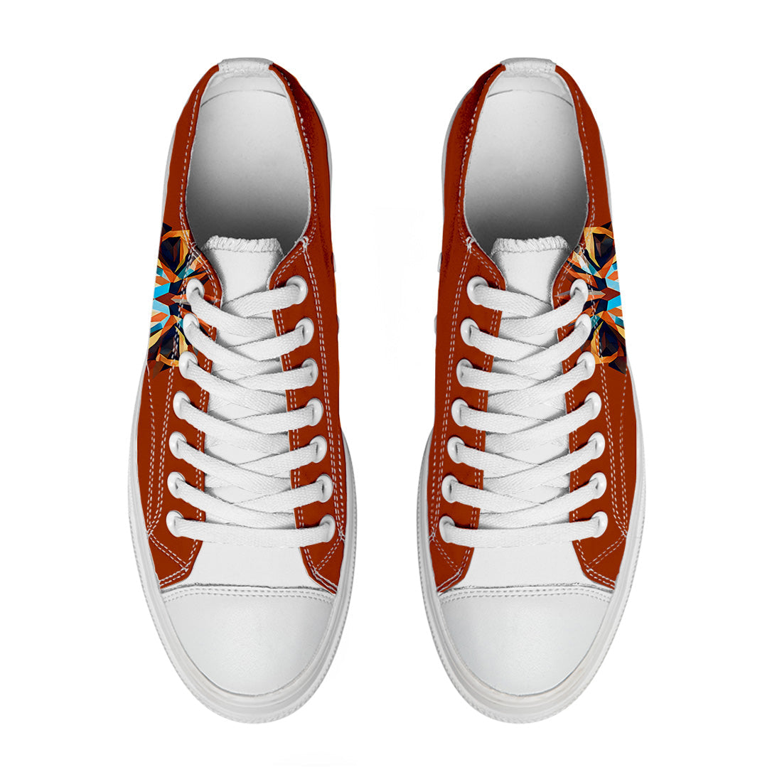 Highlight Your Fashion With Men's and Women's Low-Top Canvas Shoes Lion