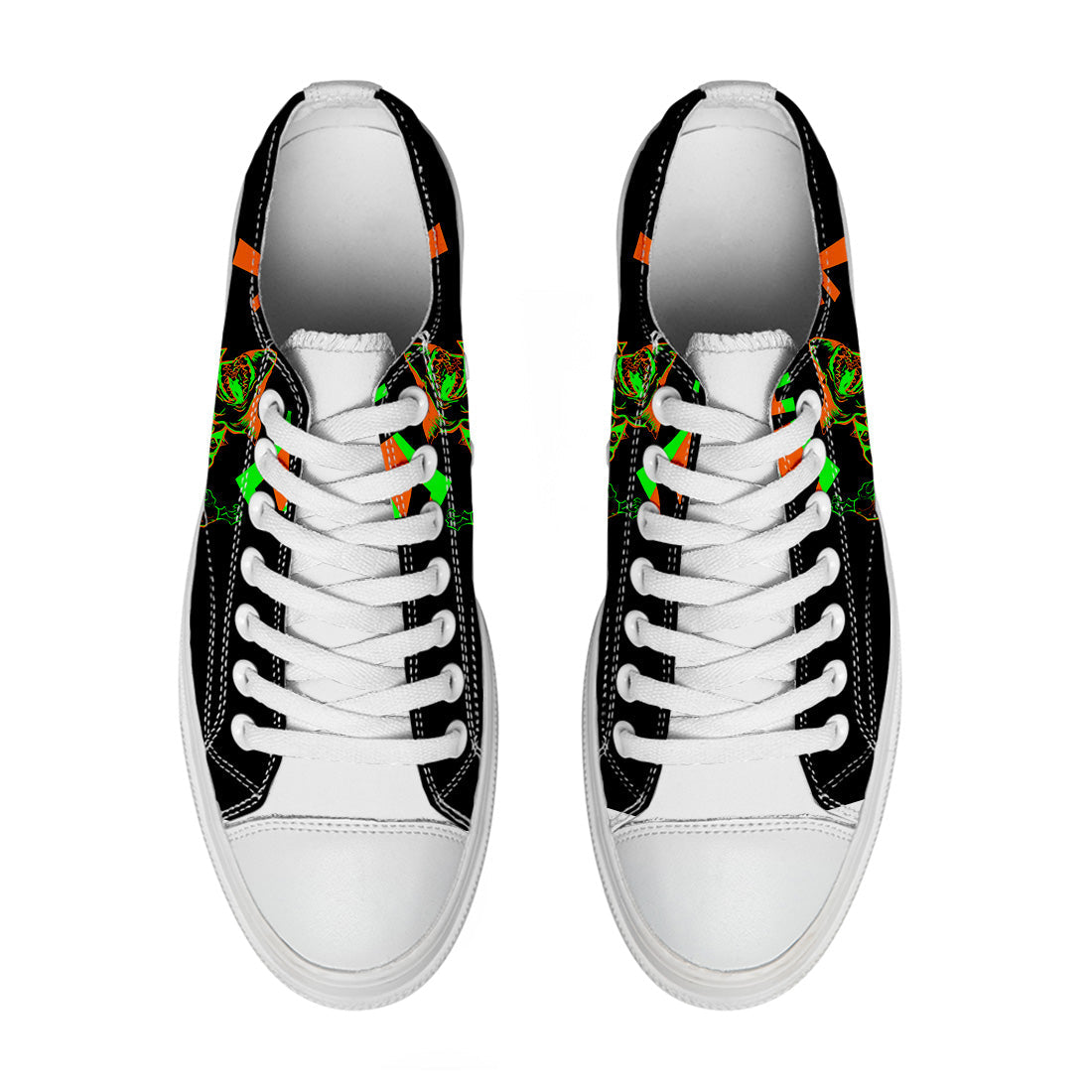Highlight Your Fashion With Men's and Women's Low-Top Canvas Shoes Shark