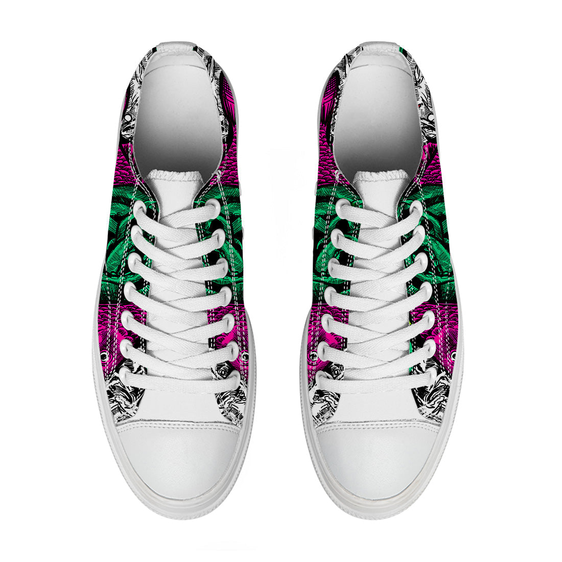 Highlight Your Fashion With Men's and Women's Low-Top Canvas Shoes  Fish