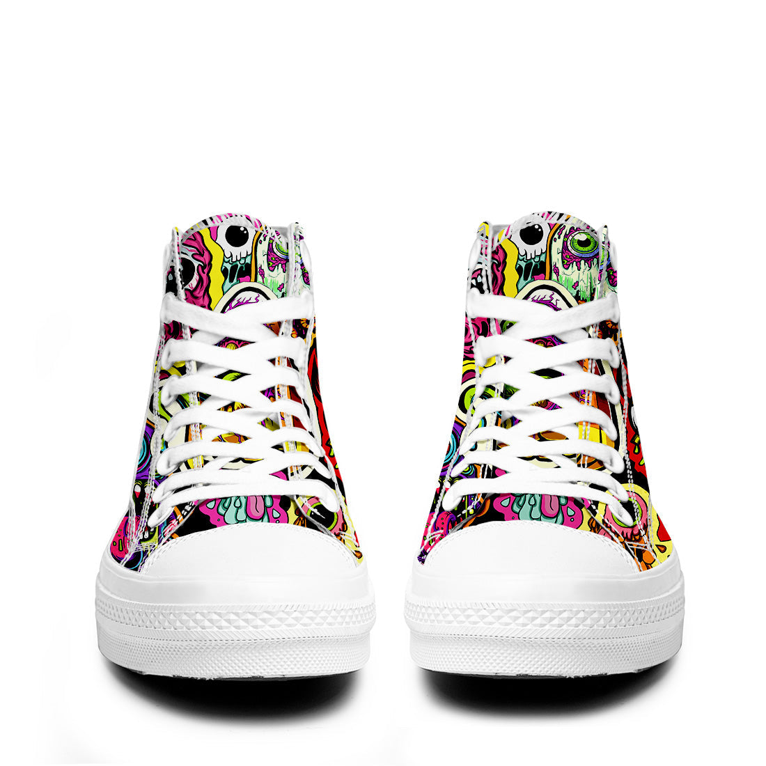 Highlight Your Fashion With Men's and Women's Mid-Top Canvas Shoes