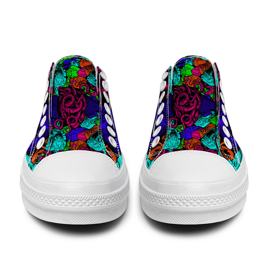 Highlight Your Fashion With Men's and Women's Low-Top Canvas Shoes  Fish