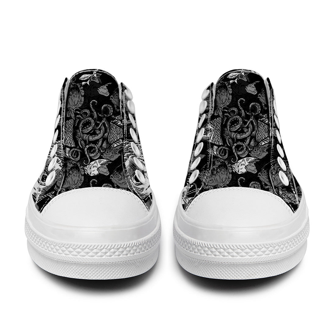 Highlight Your Fashion With Men's and Women's Low-Top Canvas Shoes  Fish