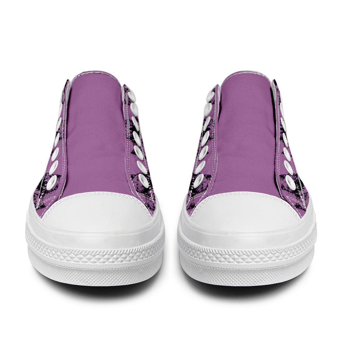 Highlight Your Fashion With Men's and Women's Low-Top Canvas Shoes Wolf
