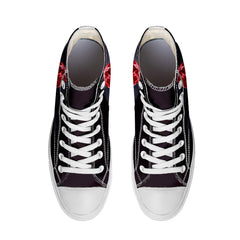 Highlight Your Fashion With Men's and Women's Mid-Top Canvas Shoes