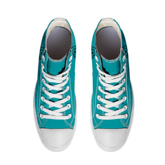 Highlight Your Fashion With Men's and Women's Mid-Top Canvas Shoes