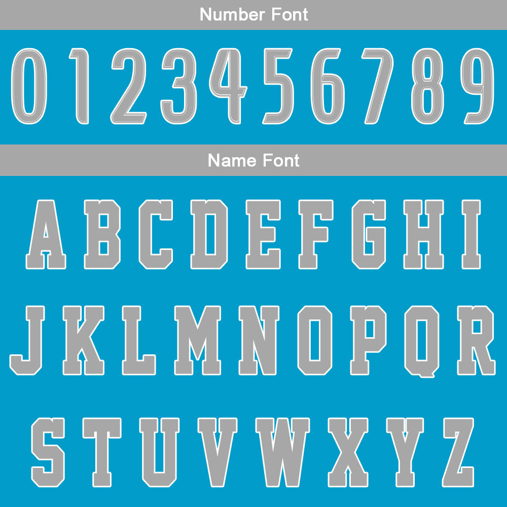 Custom Blue Grey Basketball Jersey Uniform Suit Printed Your Logo Name Number