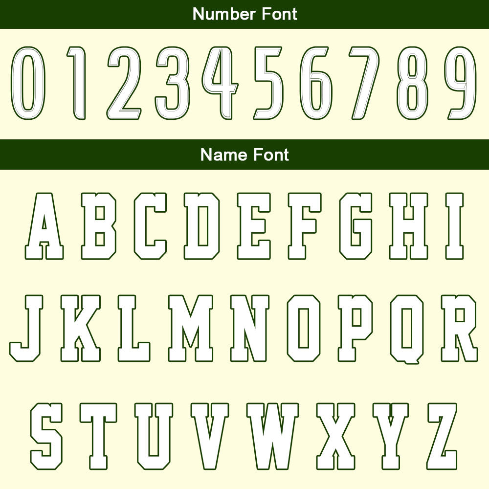 Custom Cream Green Basketball Jersey Uniform Suit Printed Your Logo Name Number