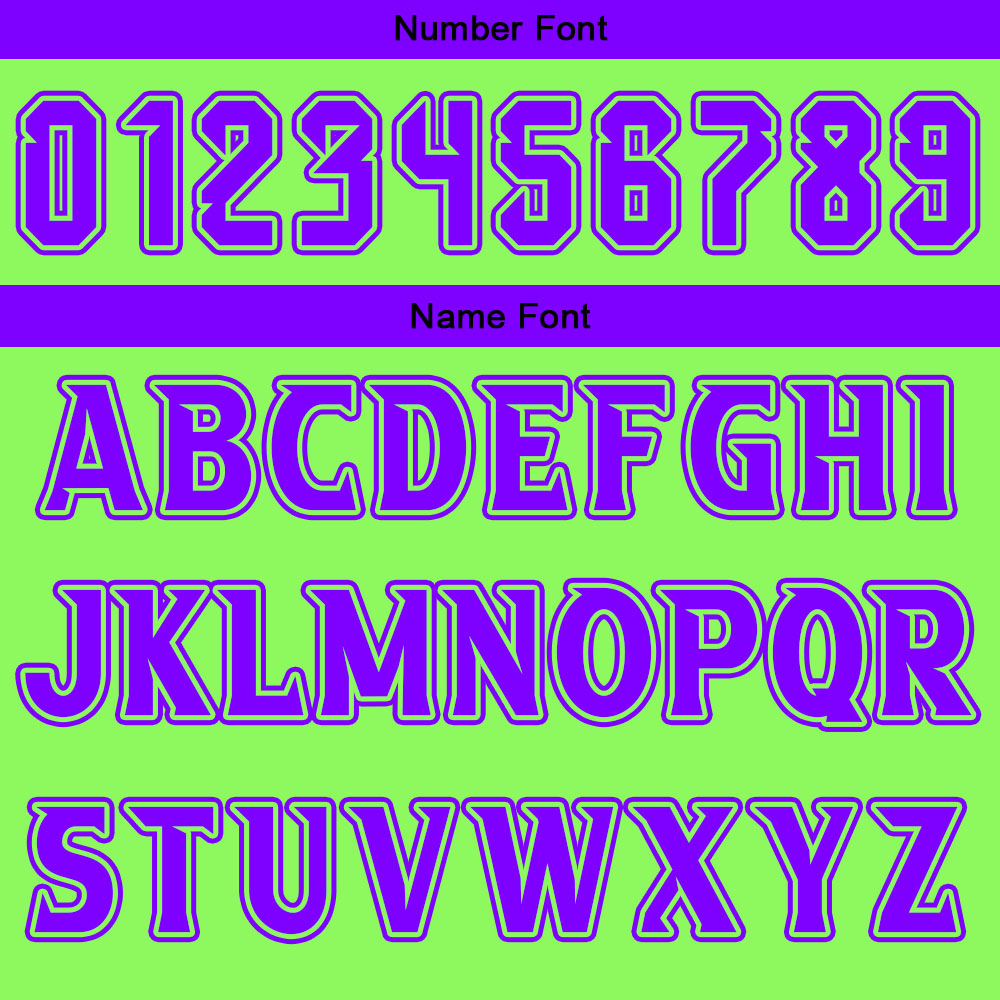 Custom Green Purple Reversible Basketball Suit for Adults and Kids Personalized Jersey