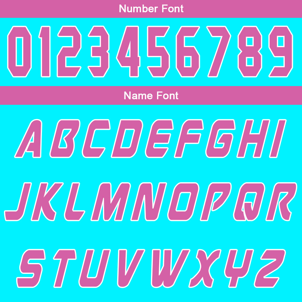 Custom Light Blue Pink Basketball Jersey Uniform Suit Printed Your Logo Name Number