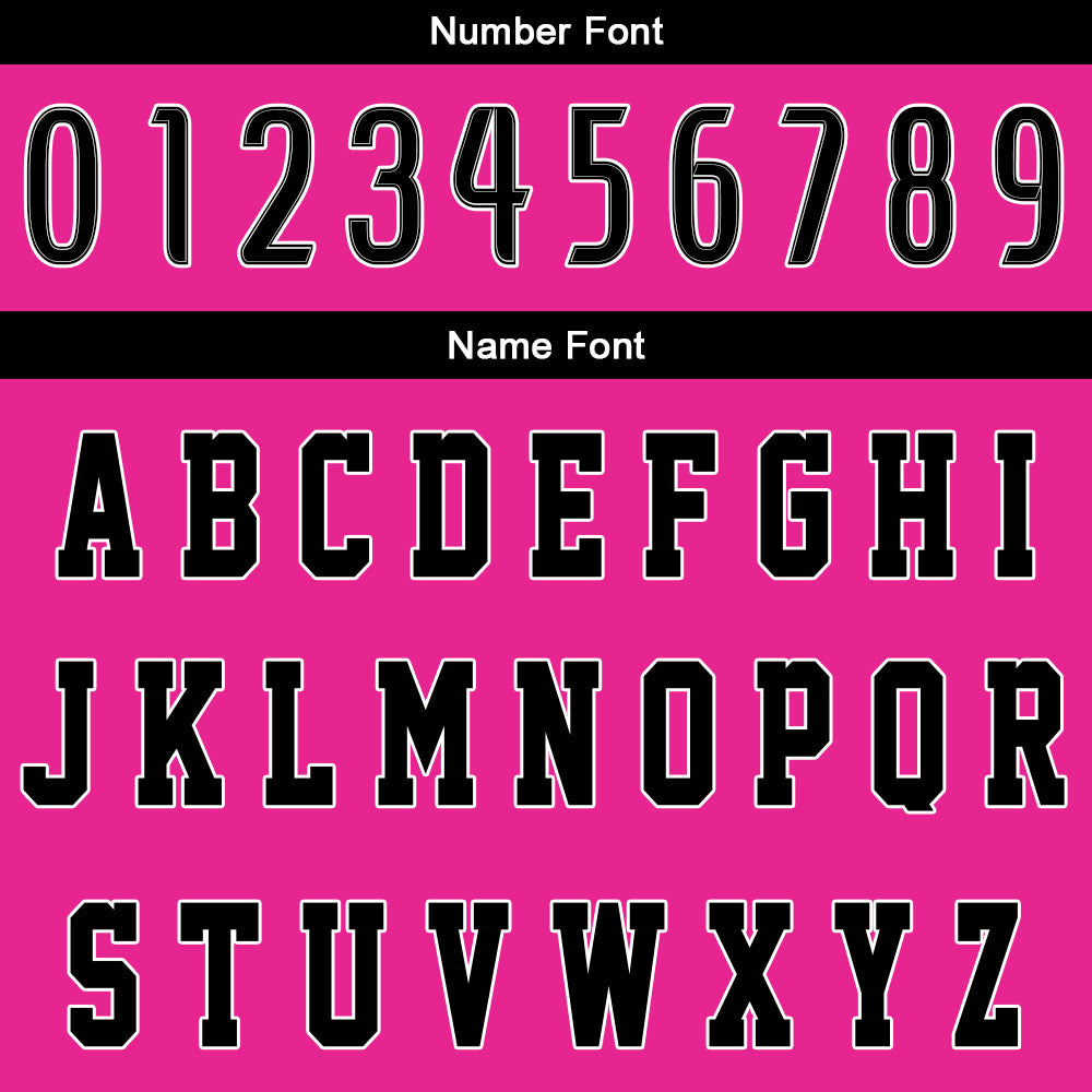 Custom Pink Black Basketball Jersey Uniform Suit Printed Your Logo Name Number