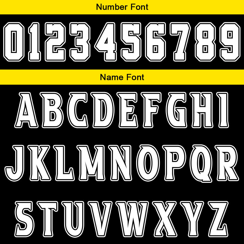 Custom Black Yellow Basketball Jersey Uniform Suit Printed Your Logo Name Number