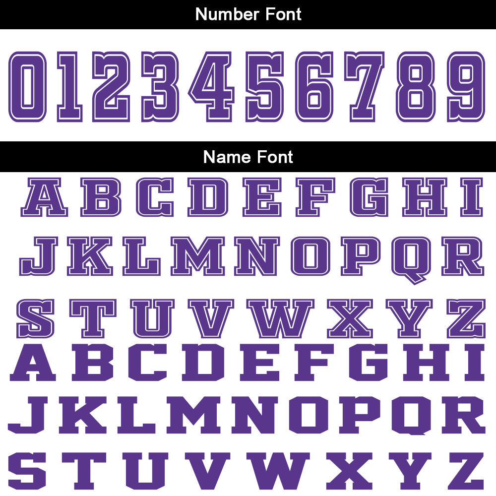 Custom White Purple Basketball Jersey Uniform Suit Printed Your Logo Name Number