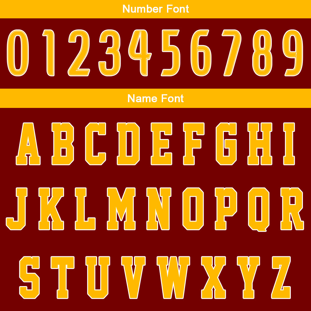 Custom Burgundy Yellow Basketball Jersey Uniform Suit Printed Your Logo Name Number