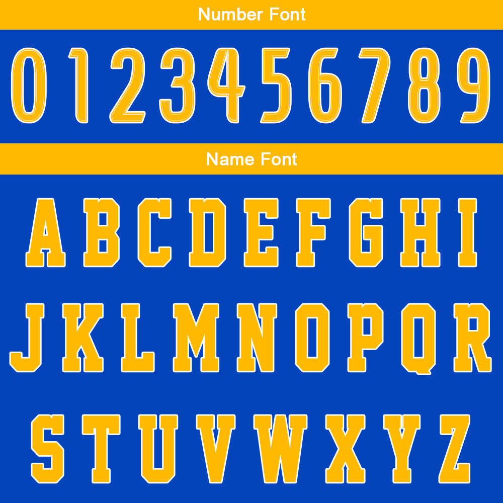 Custom Blue Yellow Basketball Jersey Uniform Suit Printed Your Logo Name Number