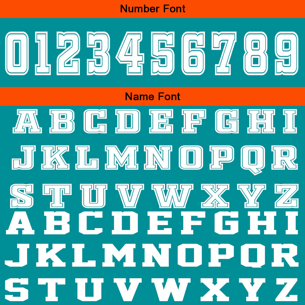 Custom Cyan Orange Basketball Jersey Uniform Suit Printed Your Logo Name Number