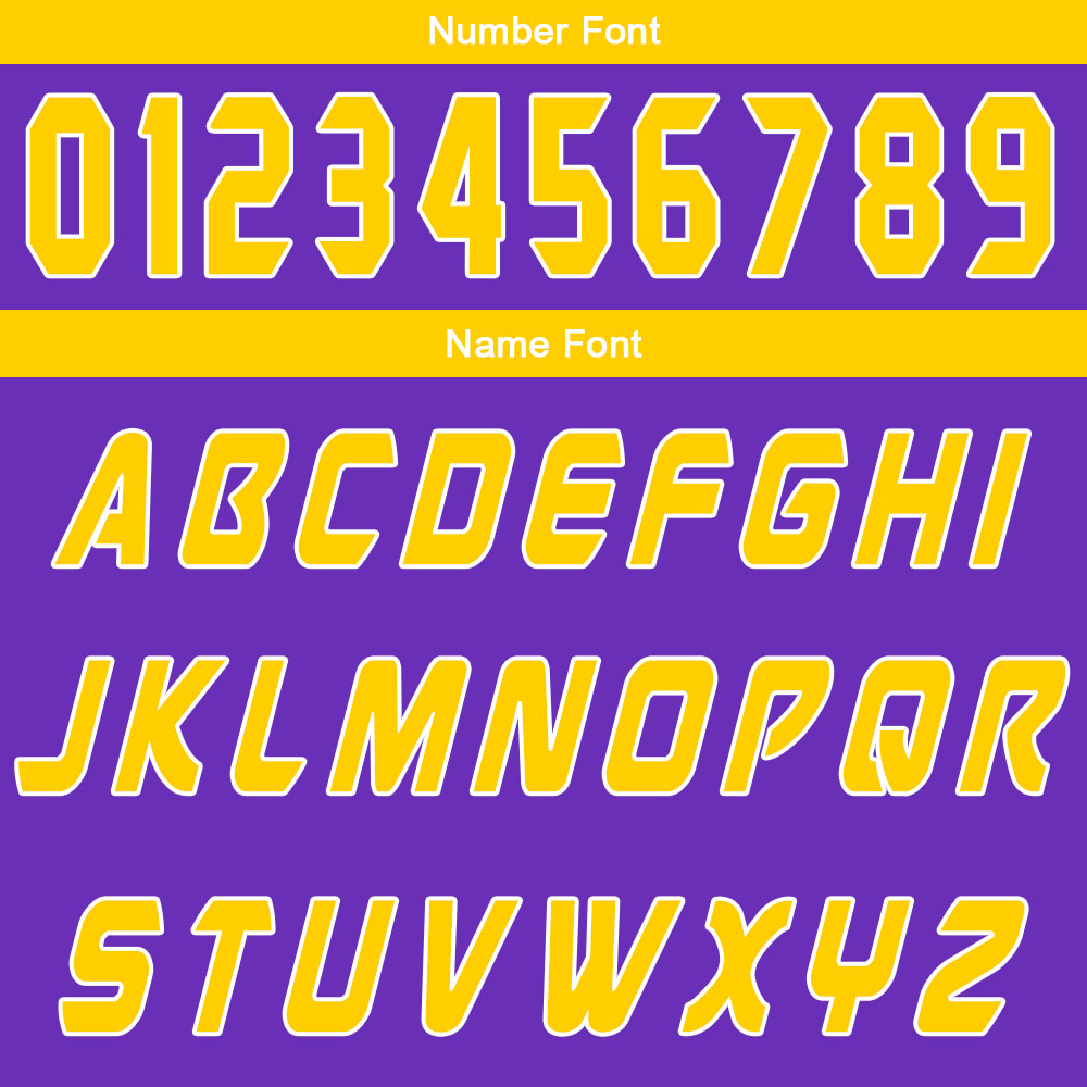 Custom Purple Yellow Basketball Jersey Uniform Suit Printed Your Logo Name Number